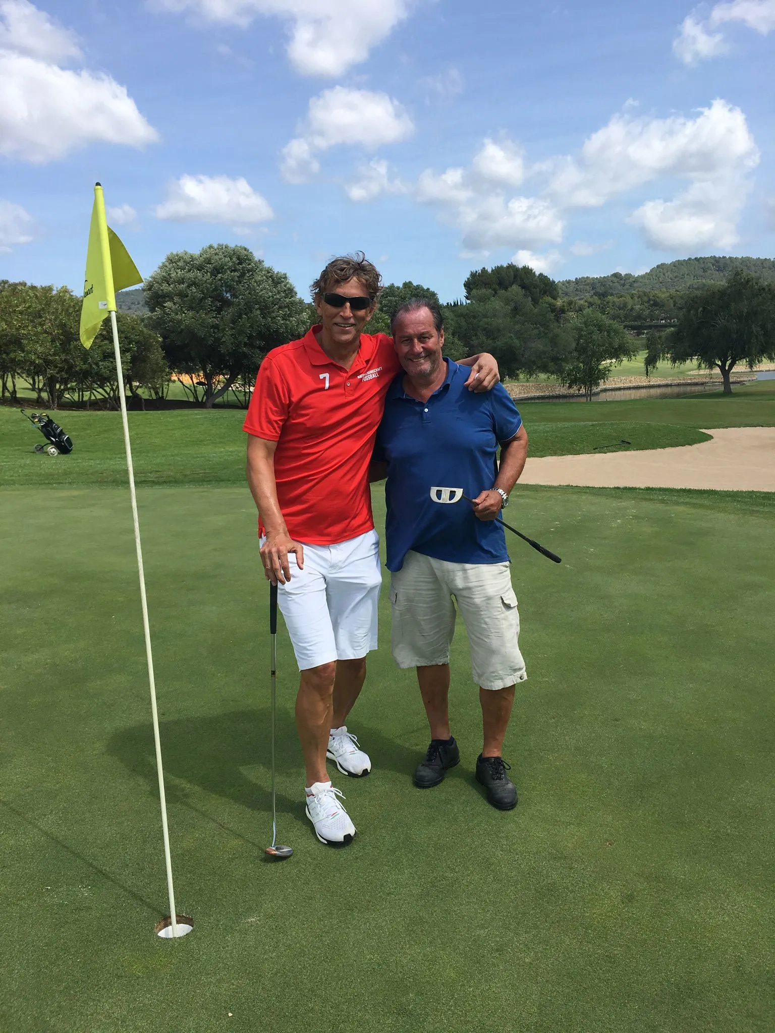 Holger beim Golf